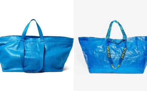 Ο Balenciaga αντέγραψε την τσάντα της ΙΚΕΑ και την πουλά για $2.000 – Η IKEA απάντησε